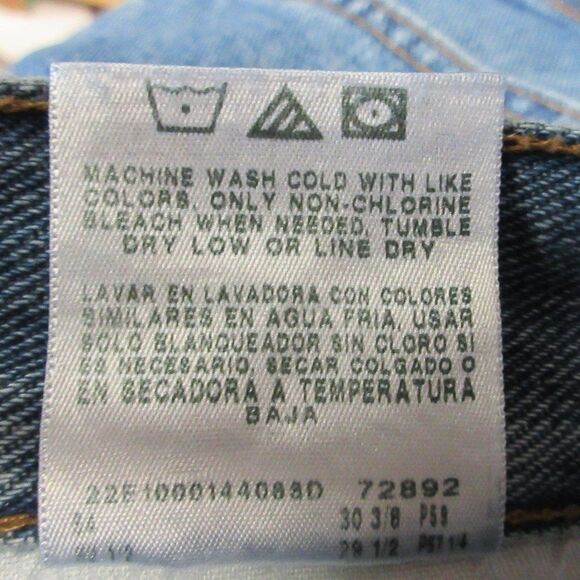 LEE Big & Tall Regular Fit‎ Straight Leg Denim Jeans Mens Size 52x30 Cotton NWT - Picture 10 of 11